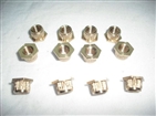 brass nut for plastic insert parts